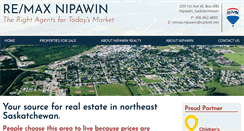 Desktop Screenshot of nipawinrealty.com